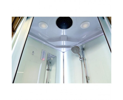 Душевая кабина DETO D90S с LED-подсветкой 90х90 см