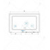Душевая дверь RGW CL-14B 120 см, прозрачное стекло