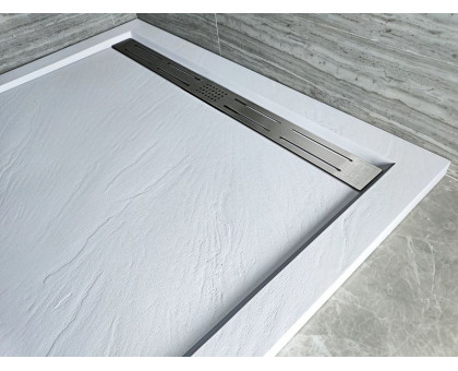 Душевой поддон WeltWasser WW TRS  90 STONE-WT 90х90 см белый с сифоном
