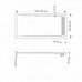 Душевой поддон RGW STM-G 80x130 см, прямоугольный, искусственный камень, графит