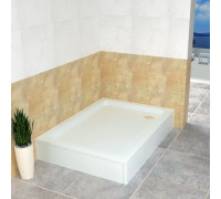 Душевой поддон RGW STYLE 80x100 см, прямоугольный, акриловый, белый